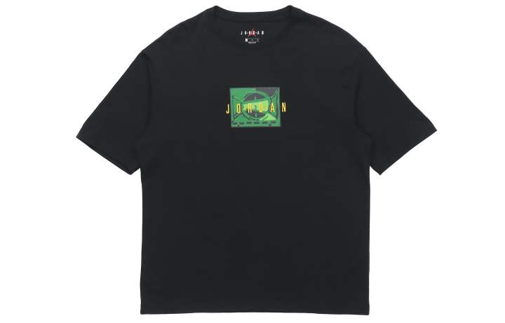 Jordan Jordan T Shirts Men's Crew Neck Moderate Straight Fit