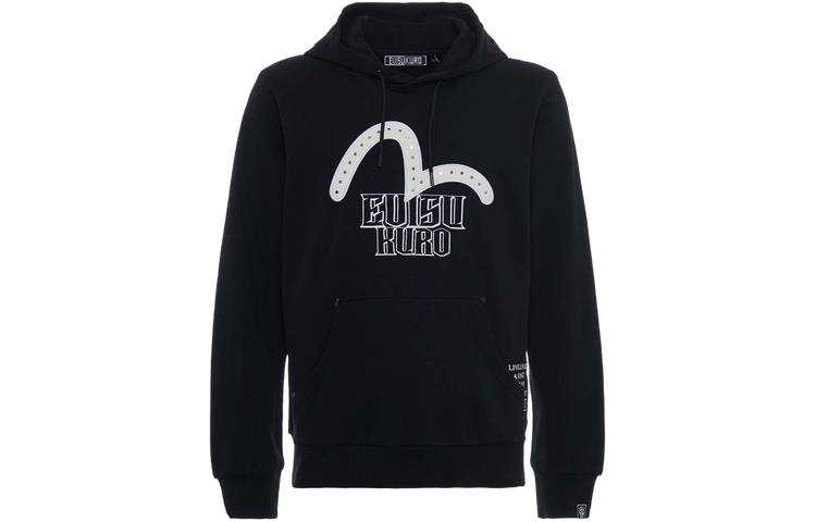 EVISU Sweatshirts Men's Hooded Moderate Heavyweight