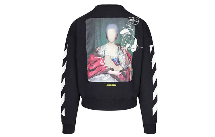 OFF-WHITE OFF WHITE Diag Mariana De Silva Sweatshirt