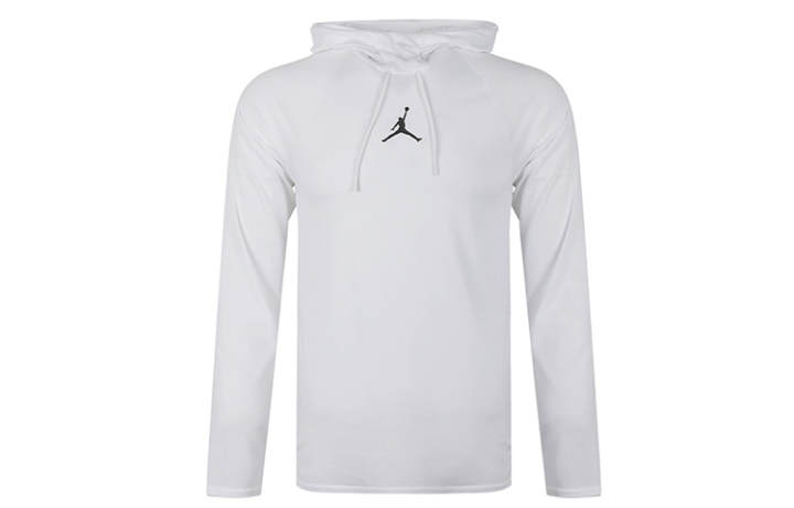 Jordan Jordan Sweatshirts Men's White Hooded Moderate Regular