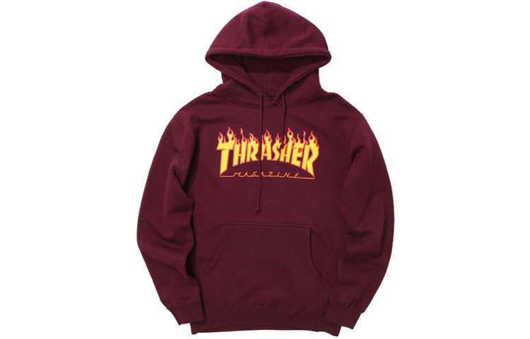 Thrasher Sweatshirts Unisex Hooded Thickened Heavyweight