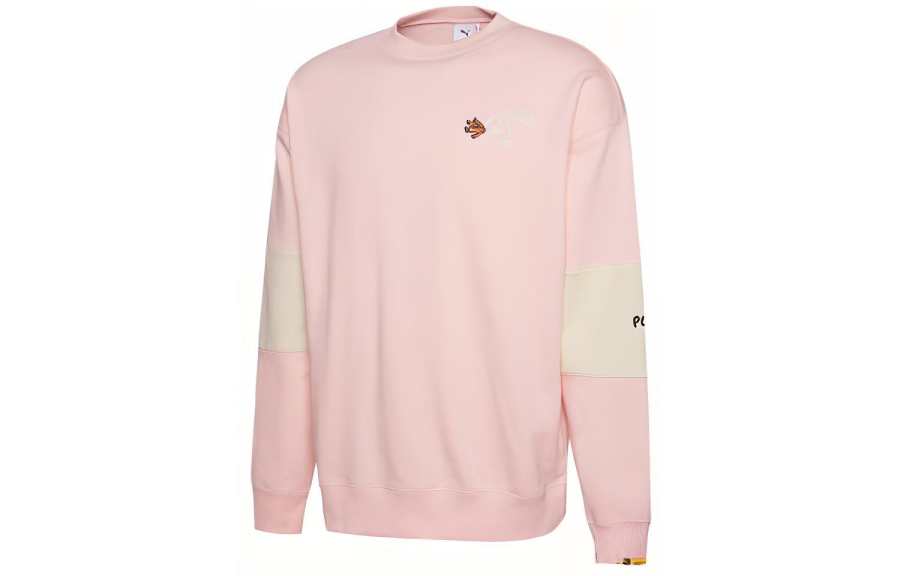 PUMA PUMA X Randomevent Sweatshirts Unisex Crew Neck Moderate Regular