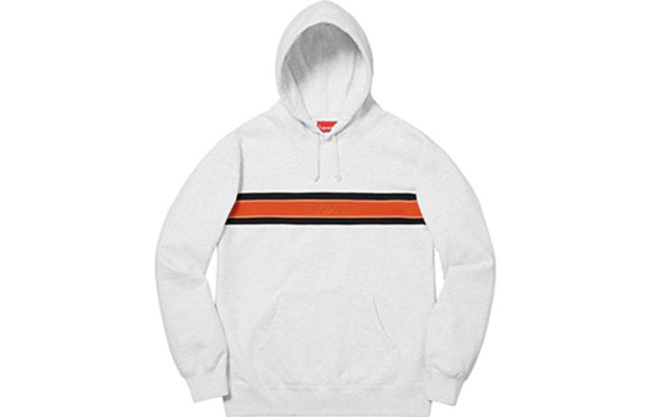 Supreme Supreme Chest Stripe Logo Hooded Sweatshirt