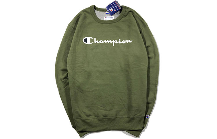 Champion Champion Sweatshirt US Version Unisex Olive Green