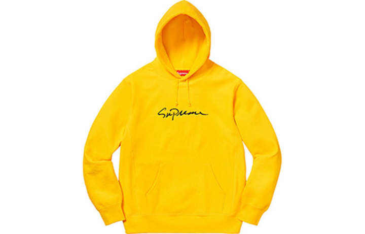 Supreme Supreme Classic Script Hooded Sweatshirt