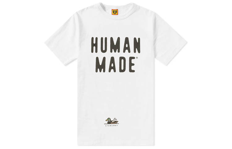 HUMAN MADE T Shirts Unisex Crew Neck Moderate Straight Fit