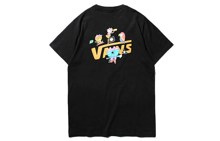 Vans Asia Artist Collaboration Edition T Shirt Men's Black