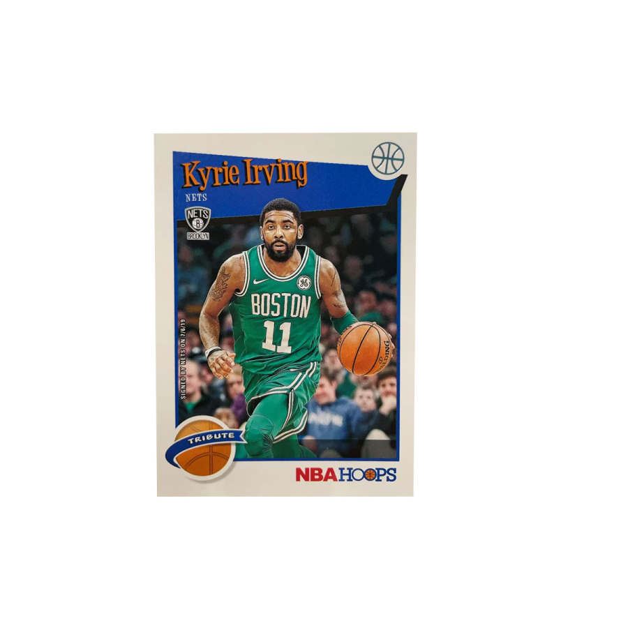 PANINI 2019 20 Mavericks, Kyrie Irving, Euro God HOOPS Parallel Autograph Card, Collection Sports Cards 1 Pc