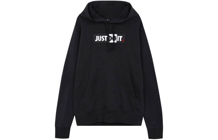 Nike Nike Sportswear Men's Logo Just Do It Hoodie Black