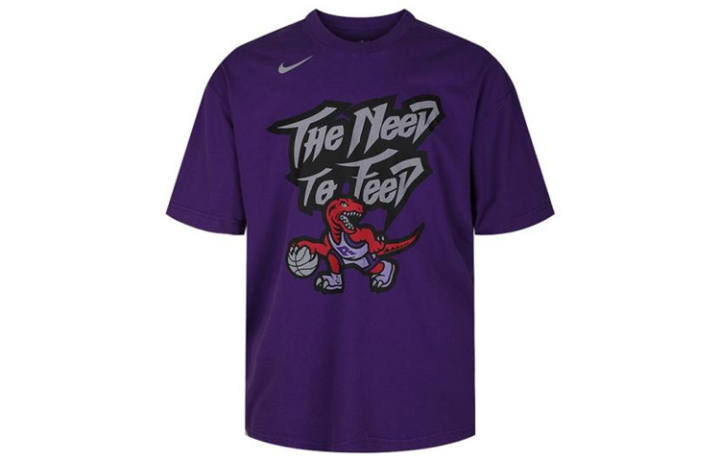 Nike Nike NBA T Shirts Men's Crew Neck Moderate Straight Fit