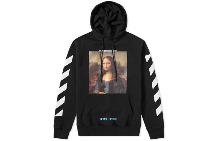 OFF-WHITE OFF WHITE Mona Lisa Series Sweatshirt Men's Black