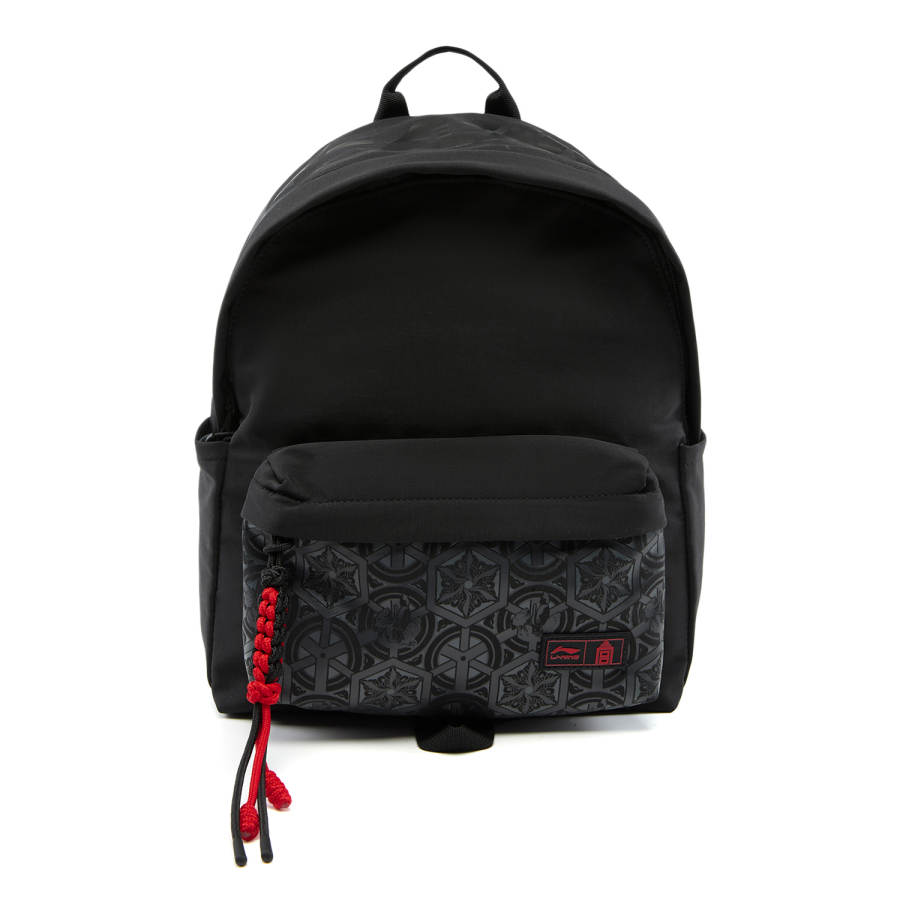 Li-Ning Li Ning × The Palace Museum, Collaboration China Culture Collection Polyamide Backpack Unisex Black