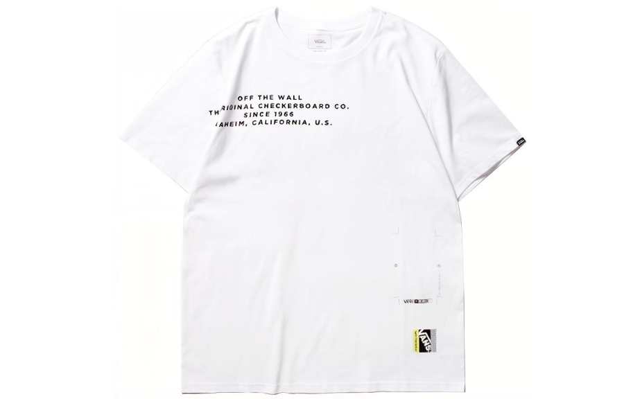Vans Pending Project T Shirts Men's Crew Neck Moderate Straight Fit