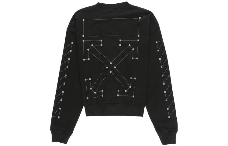 OFF-WHITE OFF WHITE Diag Backbone Sweatshirt