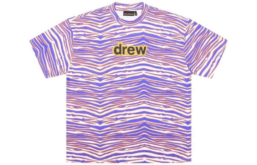 Drew house T Shirts Unisex Pink Crew Neck Moderate Straight Fit