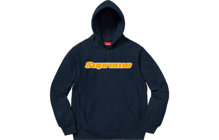 Supreme Supreme Chenille Hooded Sweatshirt