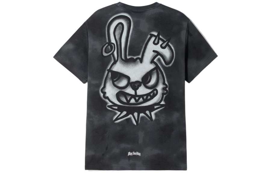 Boy London T Shirts Unisex Gray Crew Neck Moderate Straight Fit