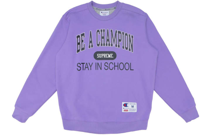 Supreme Supreme Champion Stay In School Crewneck