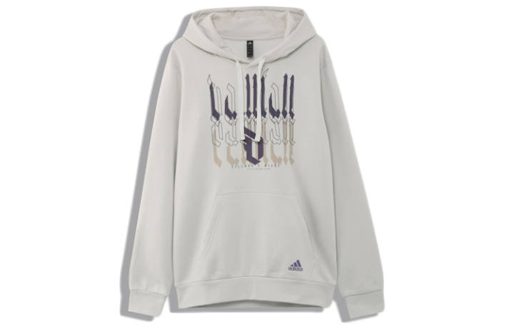 Adidas Adidas Sweatshirts Men's White Hooded Moderate Regular