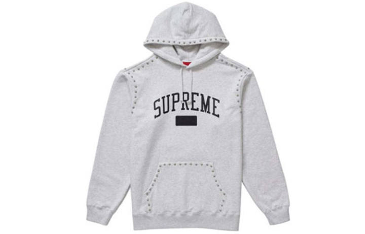 Supreme Supreme Studded Hooded Sweatshirt FW18