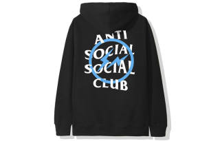 ANTI SOCIAL SOCIAL CLUB X Fragment Blue Bolt Hoodie FW19