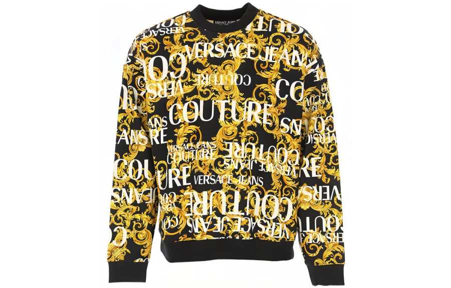 VERSACE JEANS COUTURE Sweatshirt Men's Black