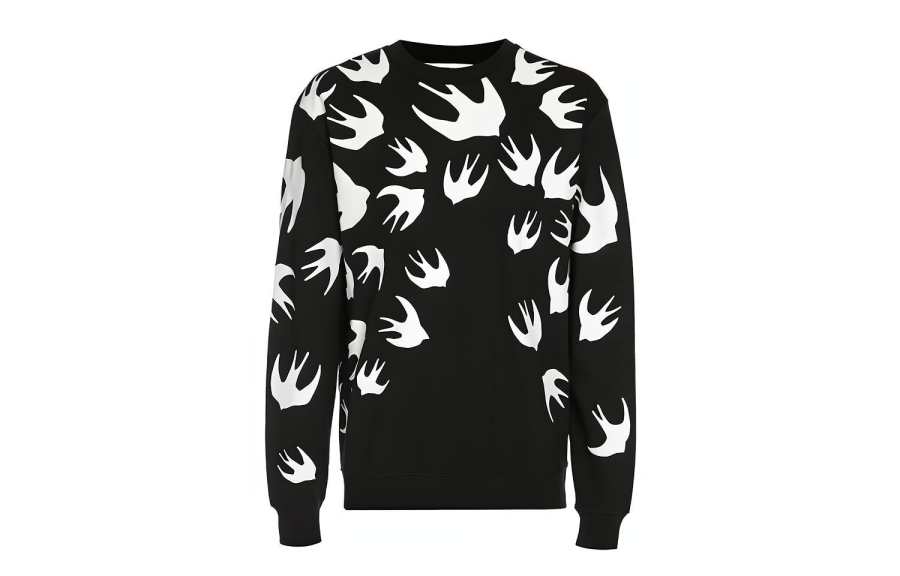 McQ Alexander McQueen Sweatshirts Unisex Crew Neck Moderate Regular