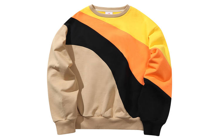 Li-Ning Li Ning Sweatshirts Men's Aromatherapy Apricot Crew Neck Moderate Regular