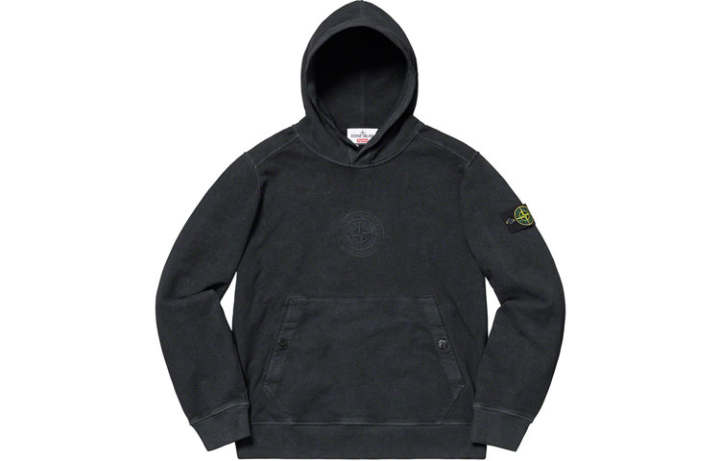 Supreme Supreme Stone Island Hooded Sweatshirt SS19