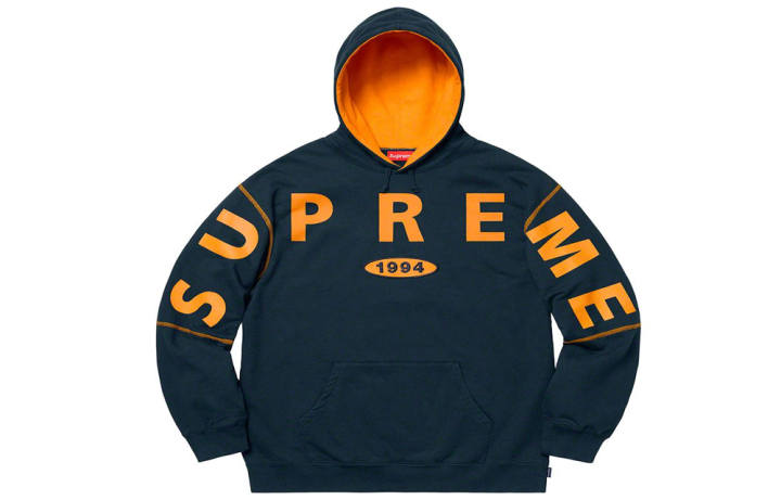 Supreme Supreme Spread Logo Hooded Sweatshirt