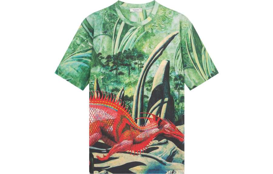 Valentino T Shirt Men's Multicolor