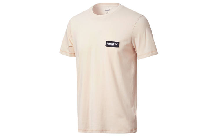 PUMA T Shirts Men's Crew Neck Moderate Straight Fit