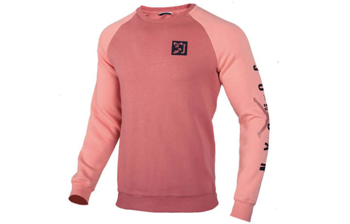 Jordan Jordan Sport Sweatshirts Men's Quartz Pink Crew Neck Thickened Regular