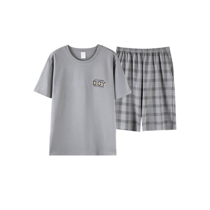 MIIOW MIIOW Pajama Set Men's Silver Gray