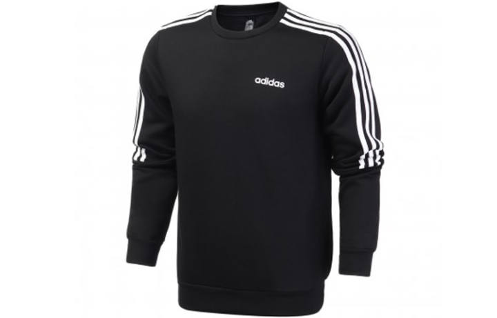 Adidas Adidas Sweatshirts Men's Black Crew Neck Moderate