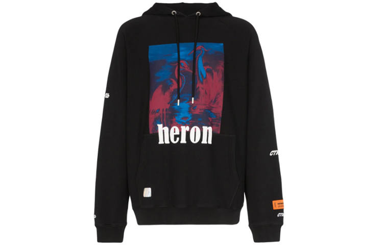 HERON PRESTON HERON PRESTON Sweatshirts Unisex Hooded Moderate Regular