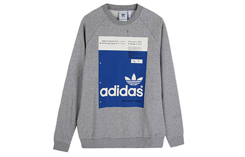 Adidas Originals Sweatshirts Men's Crew Neck Moderate Regular