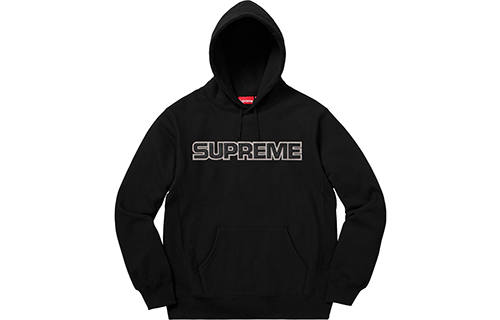 Supreme Supreme Patchwork Hooded Sweatshirt