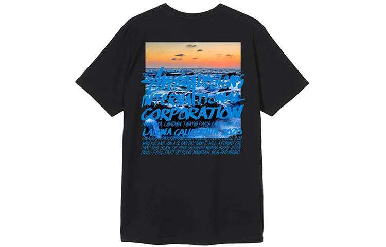 Stussy T Shirts Unisex Crew Neck Moderate