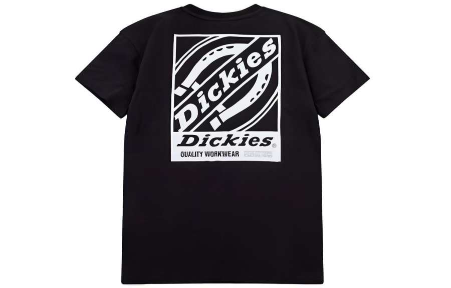 Dickies T Shirts Men's Crew Neck Moderate Straight Fit