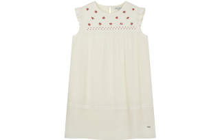 Teenie Weenie Sleeveless Dress Women's Ivory White