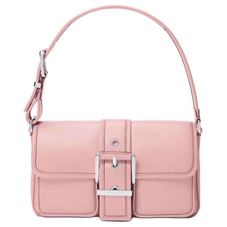MICHAEL KORS Colby Leather Shoulder Bag Medium Women's Pink