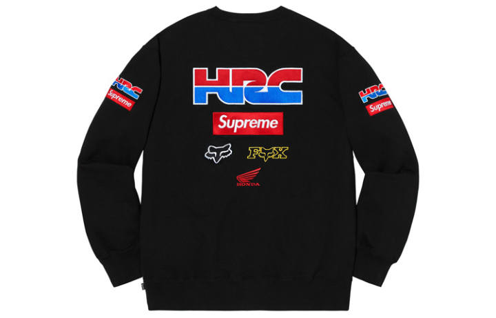 Supreme Supreme X Honda Fox Racing Crewneck