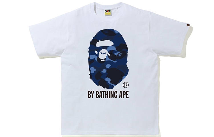 A BATHING APE Bape Reflector Color Camo By Bathing Tee