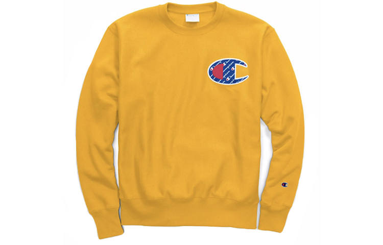 Champion Champion Sweatshirt US Version Unisex Gold