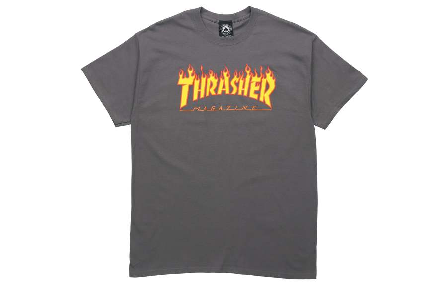 Thrasher T Shirts Unisex Crew Neck Moderate Straight Fit