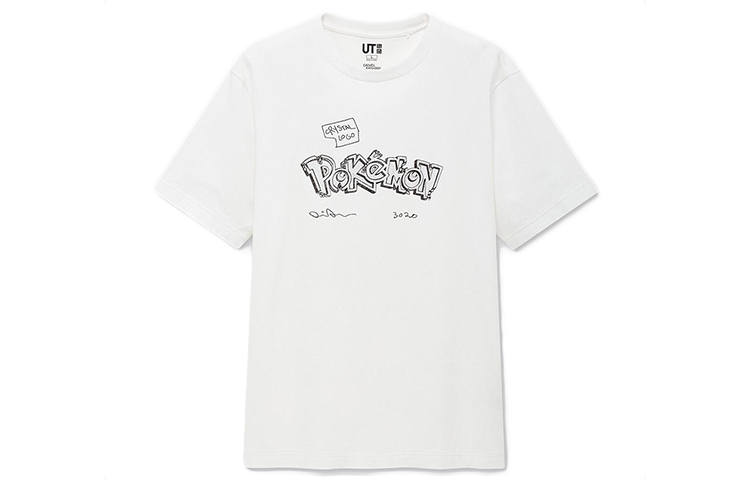 UNIQLO X Pokemon X UNIQLO Crystal Logo Tee Japanese Mens Sizing