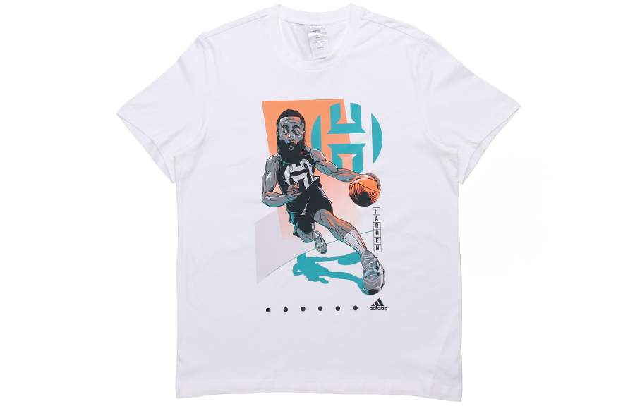 Adidas Adidas Set-in Sleeve T-Shirt Men's White