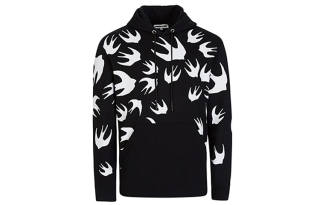 McQ Alexander McQueen Sweatshirts Men's Hooded Moderate Regular