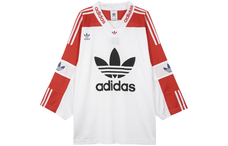 Adidas Originals T Shirt Men's White Red